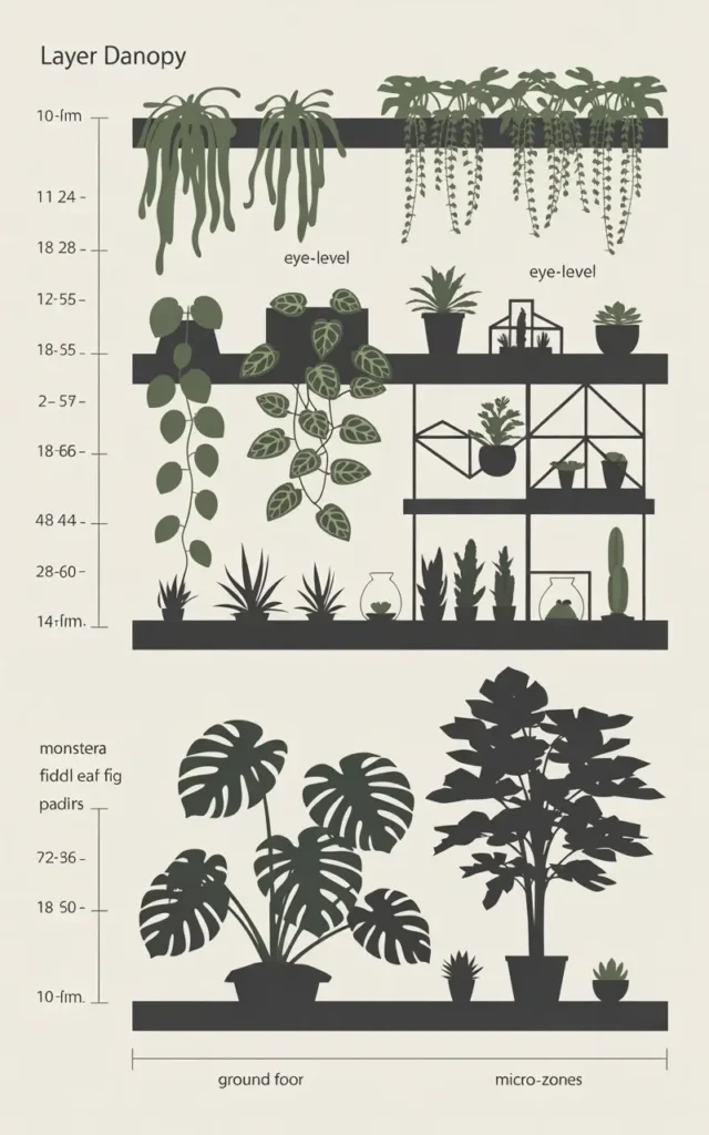 Ideal representation of a 5-layer bento box garden
