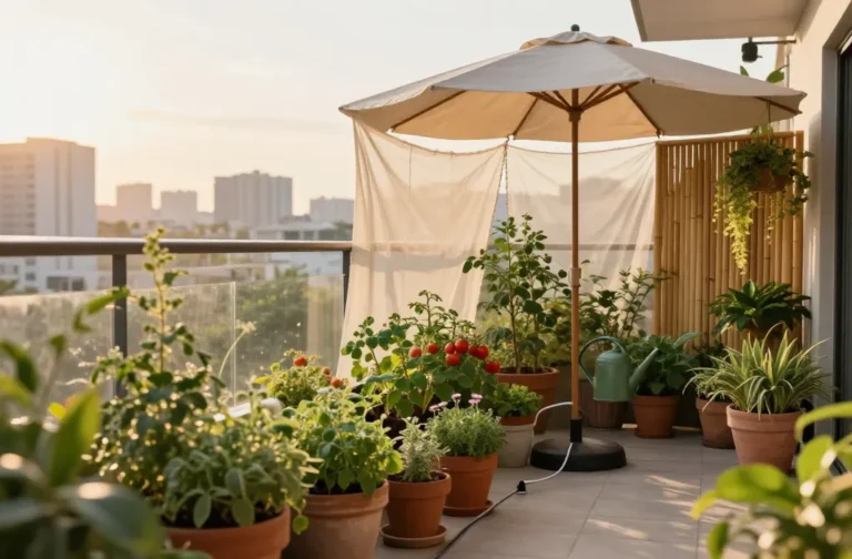 Summer Survival 8 Ways to Protect Your Balcony Garden From Extreme Heat