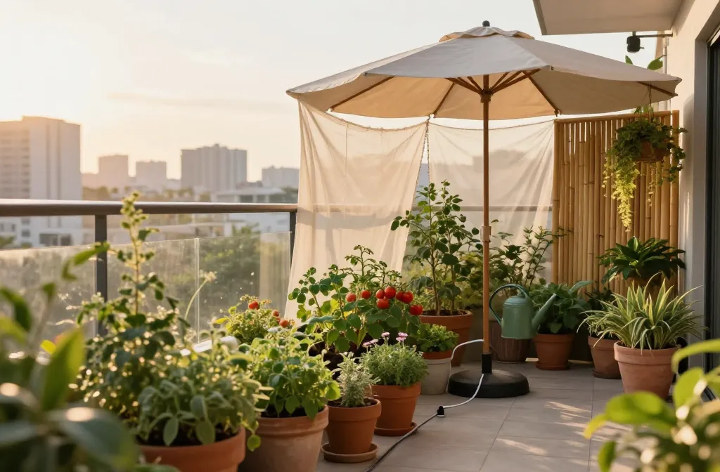 Summer Survival 8 Ways to Protect Your Balcony Garden From Extreme Heat