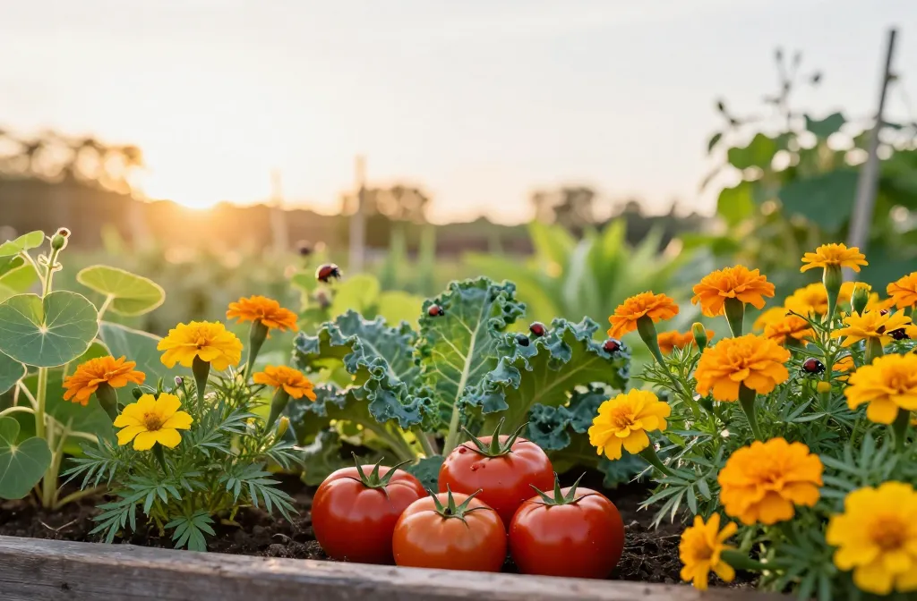 8 Best Companion Flowers to Keep Pests Off Your Veggies Fast