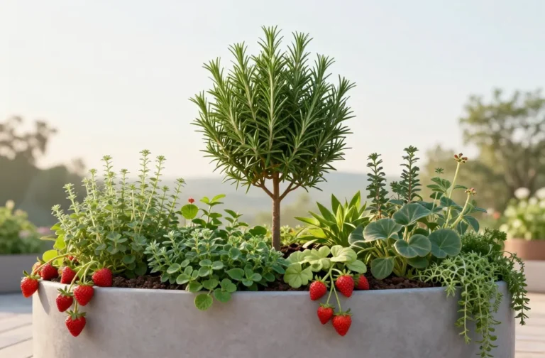 7 Best Edible Groundcovers to Pair with Tall Container Plants Now