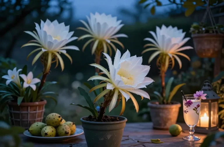 Glow Up Your Nights with 5 Edible Plants with Beautiful "Night-Blooming" Flowers