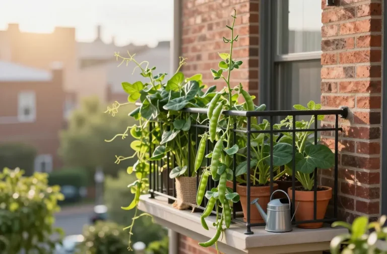 Turn Your Space Into 7 Best Climbing Vegetables for a Shady Balcony