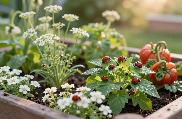 Grow Smarter with 8 Edible Plants That Attract Beneficial Ladybugs to Your Garden