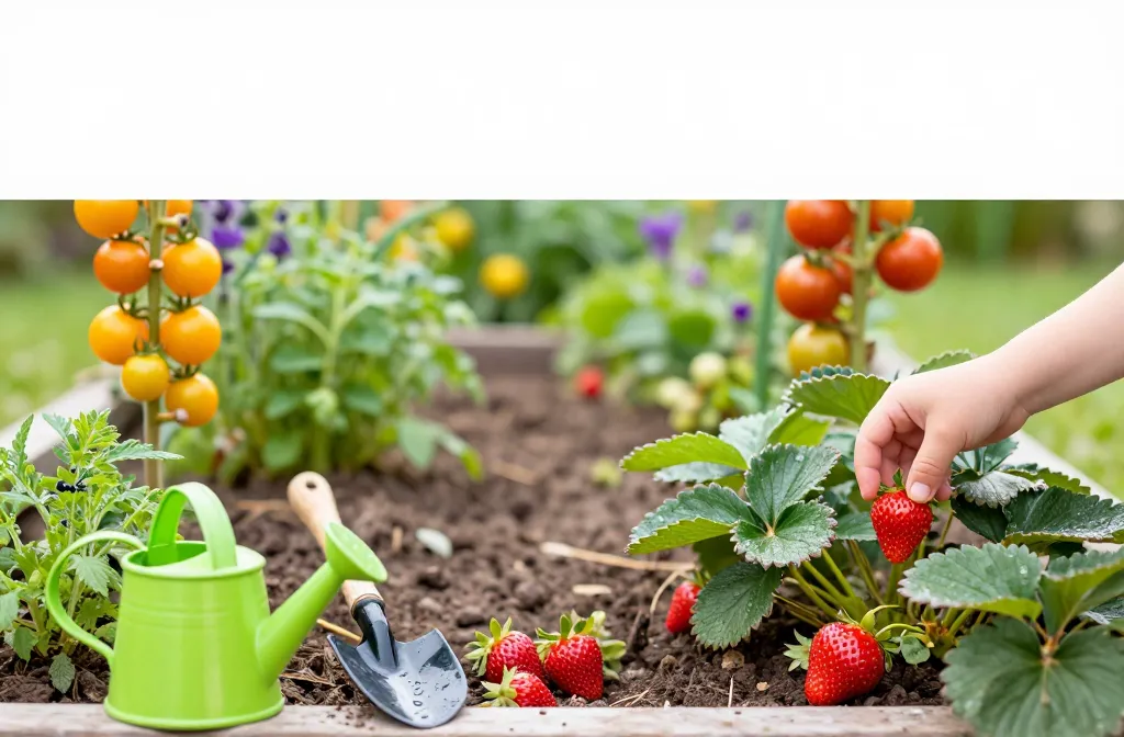 Fun and Yummy 9 Sensory Garden Plants for Kids to Grow and Eat