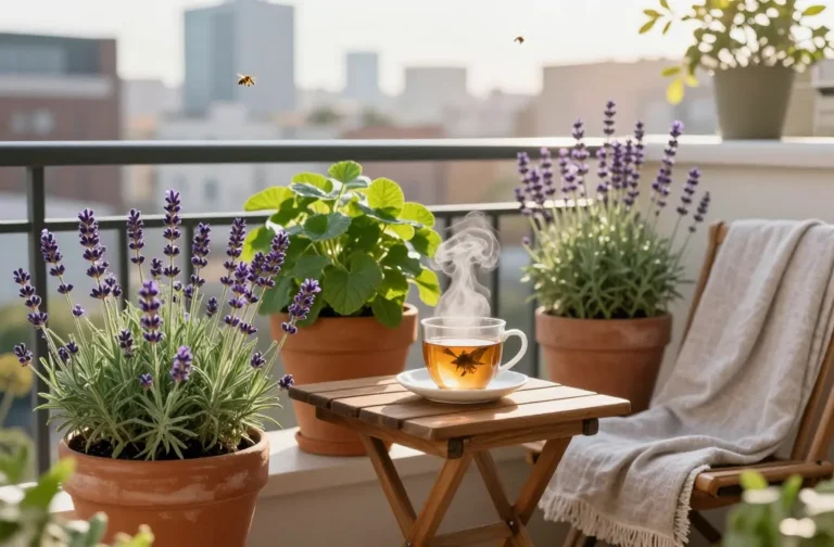 Turn Chaos Into Calm: 7 Relaxation Herbs for a "Stress-Free" Balcony