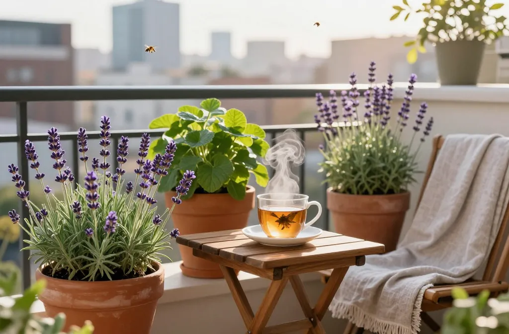 Turn Chaos Into Calm: 7 Relaxation Herbs for a "Stress-Free" Balcony