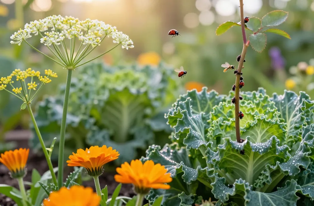 Companion Plants That Attract Predatory Insects: 12 Natural Pest Control Combinations Guide