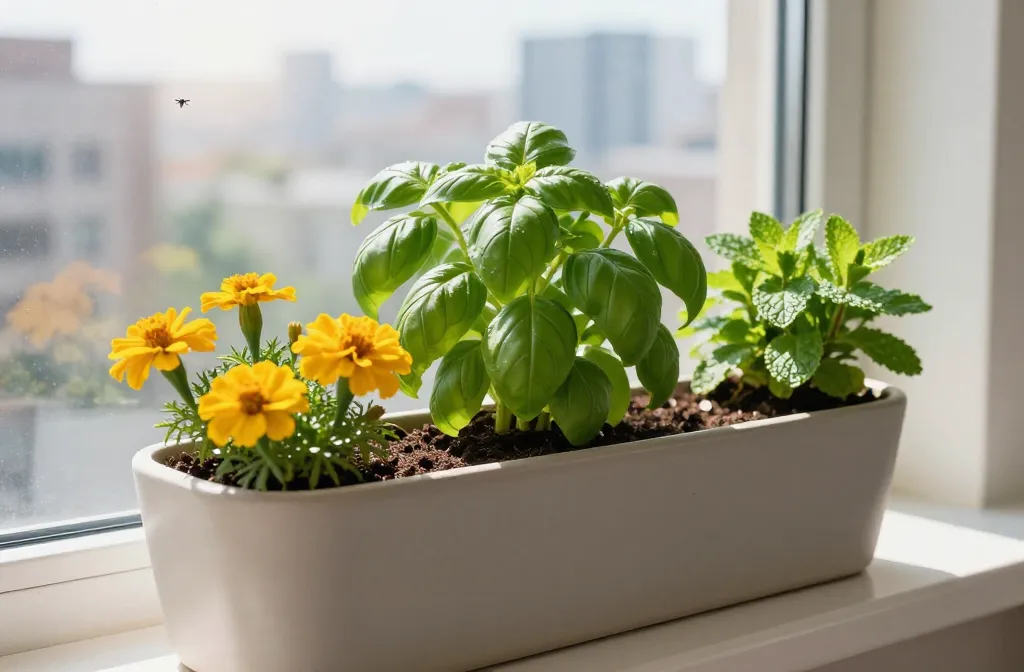 Companion Plants That Naturally Repel Apartment Pests: 15 Protective Combinations Buzzproof Your Windowsill
