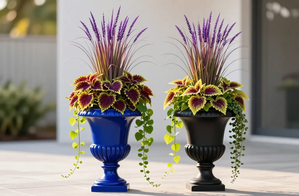 Stunning Urn and Statement Pot Companion Planting: 9 Focal Point Combinations