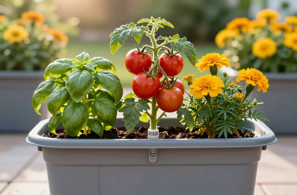 Self-Watering Container Companion Plants: 13 Low-Maintenance Pairings That Thrive