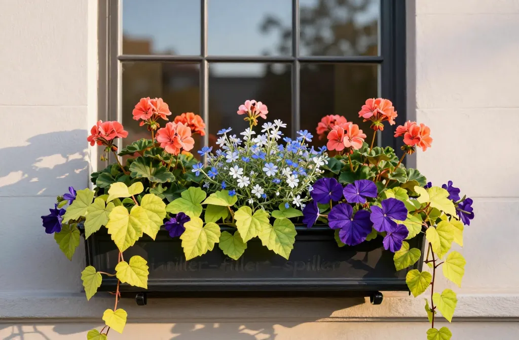 Gorgeous Window Box Companion Plant Combinations: 14 Front-Facing Pairings