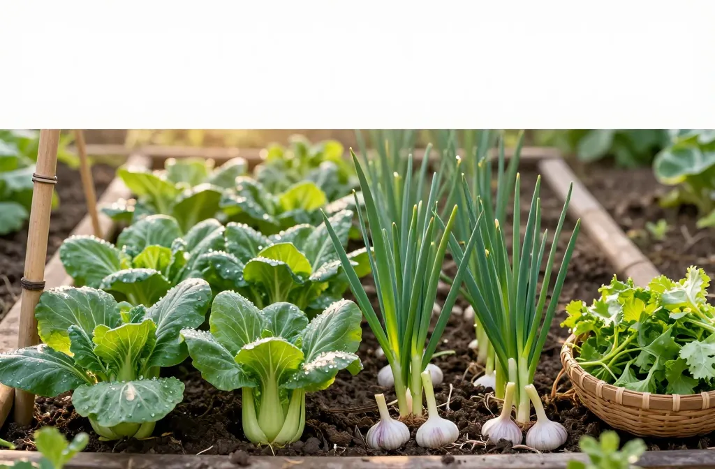 Grow Flavor Fast Chinese Cooking Companion Plants: 10 Essential Garden Combinations