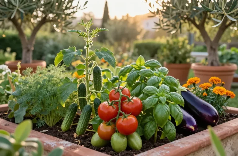 Mediterranean Diet Companion Plant Pairings: 16 Healthy Garden Combinations Secrets