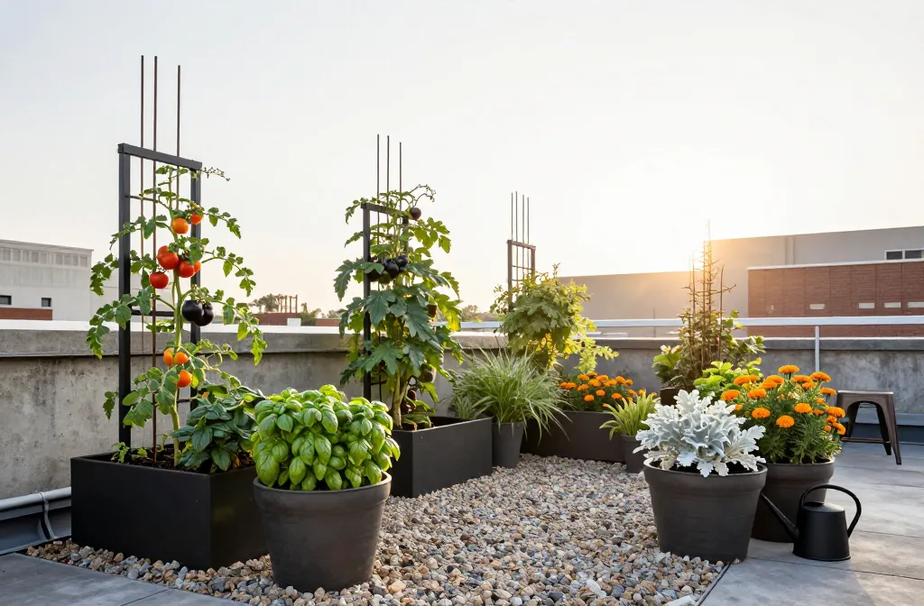 Industrial Chic Companion Planting: 8 Urban Edge Combinations Unleashed