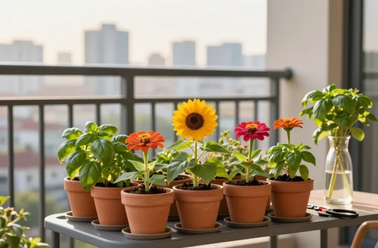 Cut Flower Companion Planting for Apartment Balconies: 16 Blooming Pairings for Bouquets Secrets