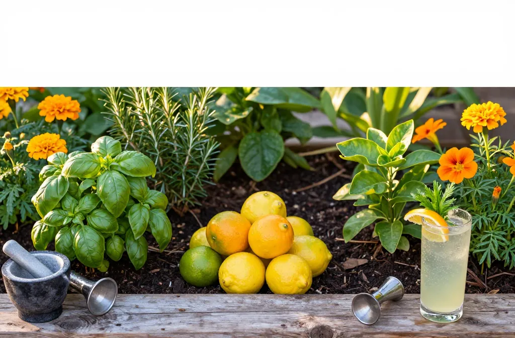 Ultimate Companion Planting for Cocktail and Beverage Gardens: 14 Mixology-Ready Combinations