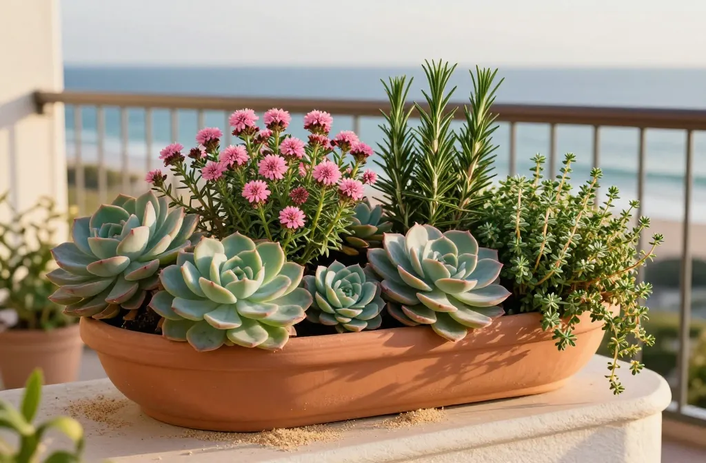 Viral Companion Plants for Apartment Gardens in Coastal Areas: 11 Salt-Tolerant Combinations