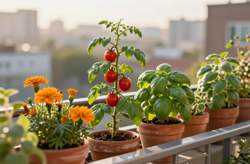 Companion Planting for Hot Climate Apartments: 14 Heat-Resistant Combinations Guide