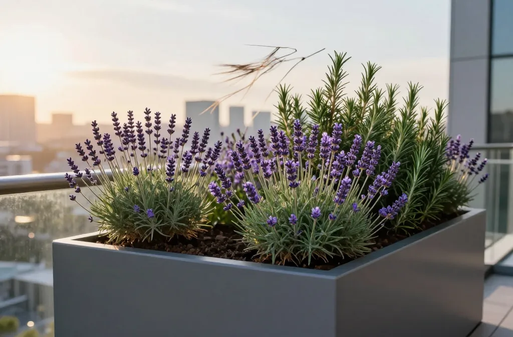 High-Rise Balcony Companion Plants: 10 Wind and Height-Tolerant Combinations Guide