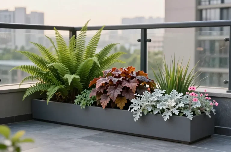 North-Facing Balcony Companion Plants: 11 Combinations for Cool, Shaded Spaces