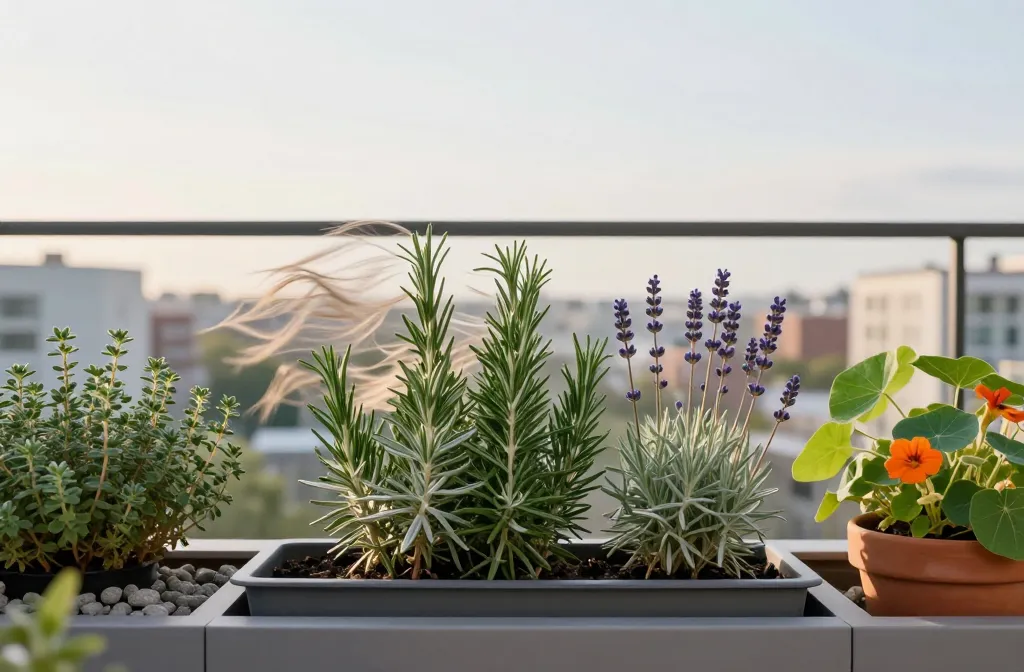 Companion Plants for Windy Apartment Balconies: 11 Wind-Resistant Pairings That Thrive