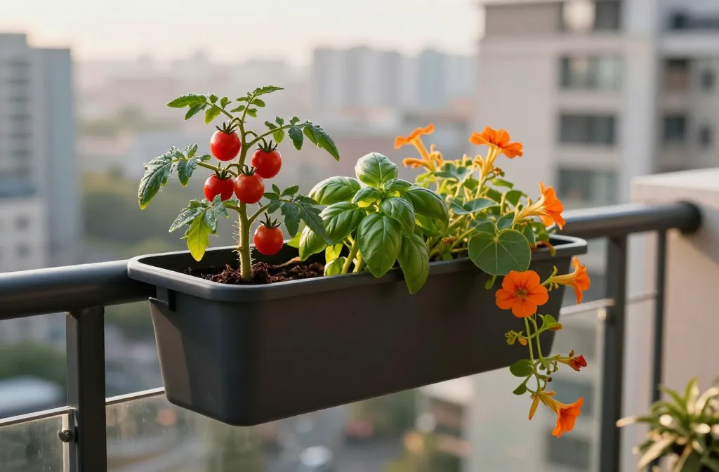 Balcony Railing Garden Companion Plants: 14 Combinations for Limited Space Unlocked