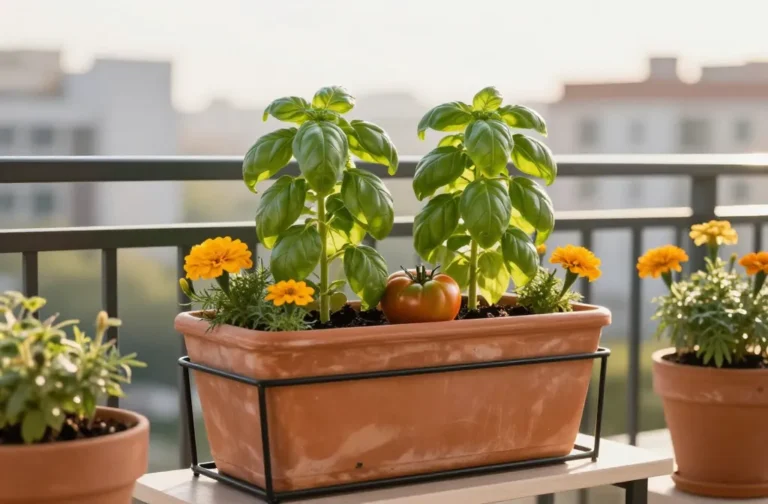 Medium Balcony Companion Planting Guide: 15 Perfect Pairings for 50-100 Square Feet Secrets