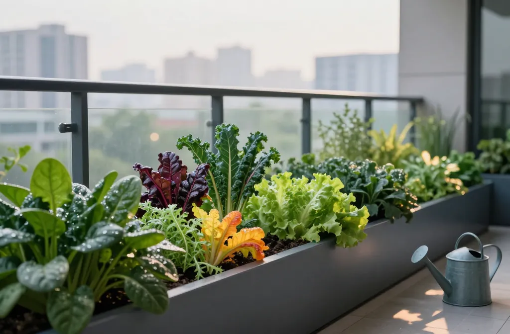 Stealth Salad Factory Shade-Tolerant Edibles | 15 Vegetables for North-Facing Balconies