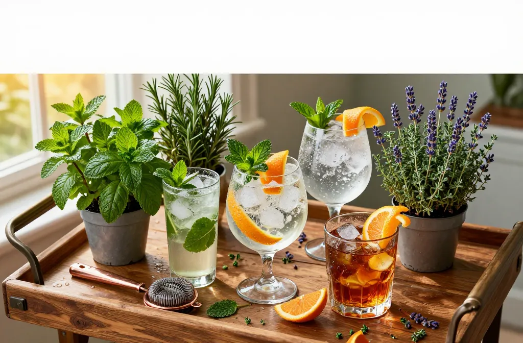 Viral Cocktail Garden | 10 Herbs for Homegrown Drink Garnishes