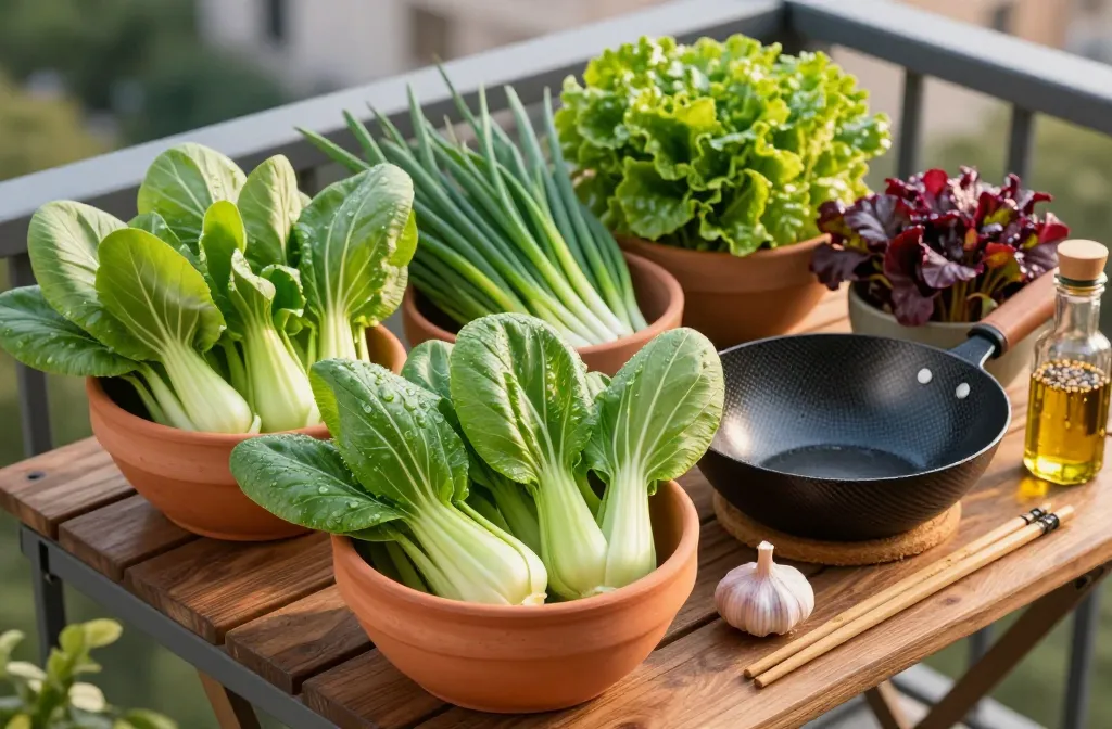 Stir-Fry Container Garden | 12 Asian Vegetables for Small Spaces Tonight