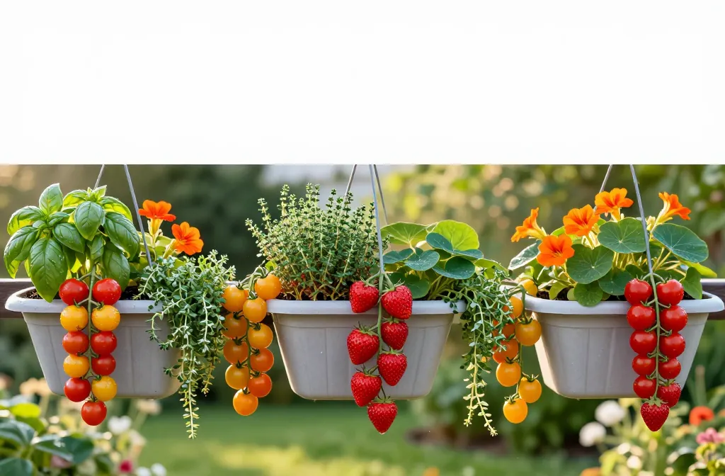 Viral Guide Hanging Basket Edibles | 15 Vegetables & Herbs That Cascade Down