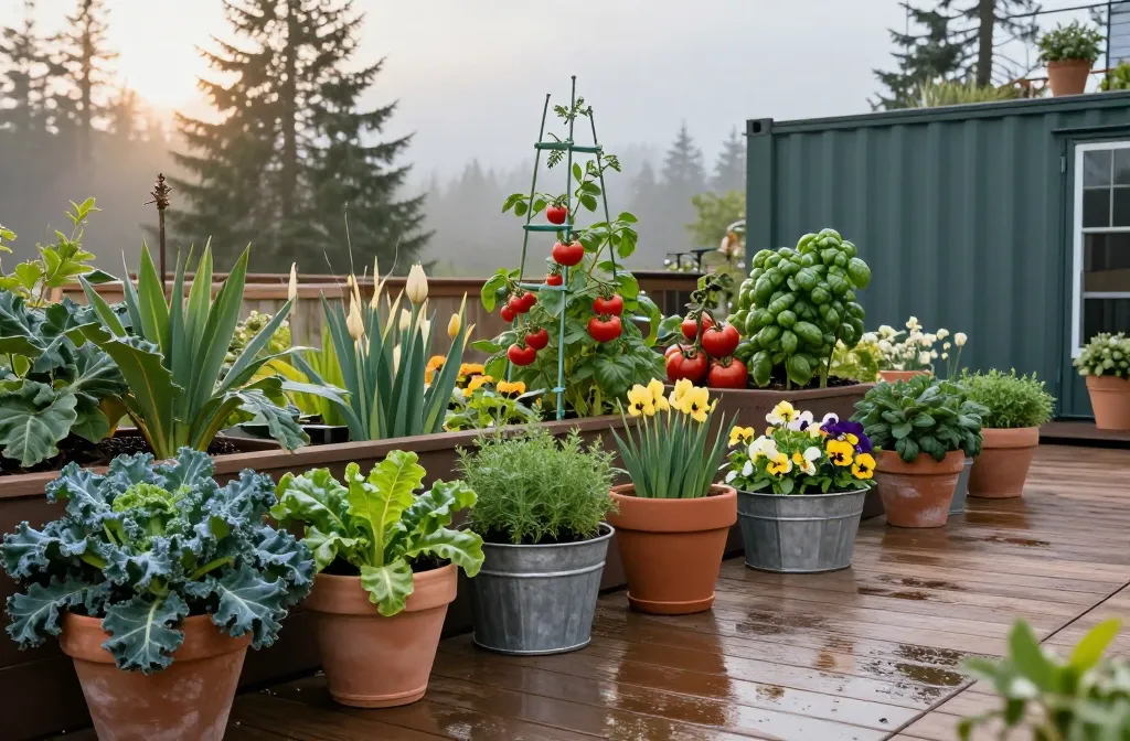 Grow Year-Round Pacific Northwest Container Garden | 12-Month Planting Schedule