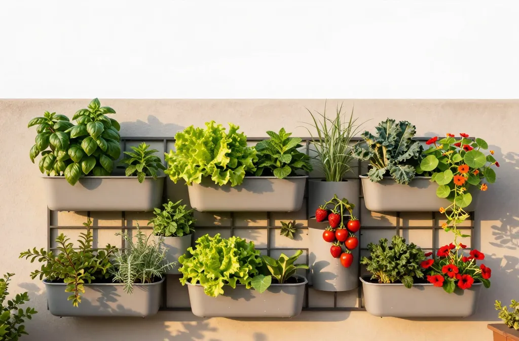 Warm Climate Vertical Garden | What to Plant Every Month Now