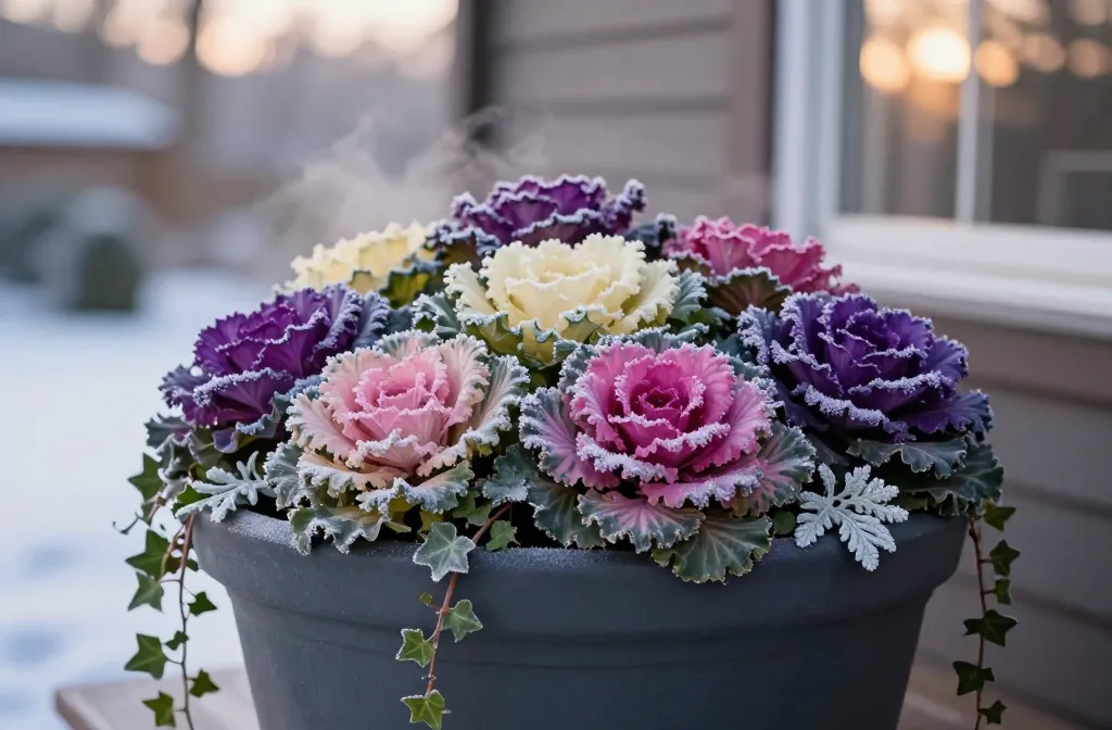 Glow Through Frost Winter Container Garden | 10 Cold-Tolerant Plants for November