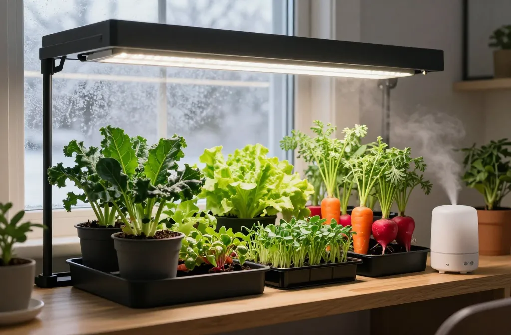 November Indoor Garden | 15 Vegetables to Grow Through Winter That Thrive Indoors