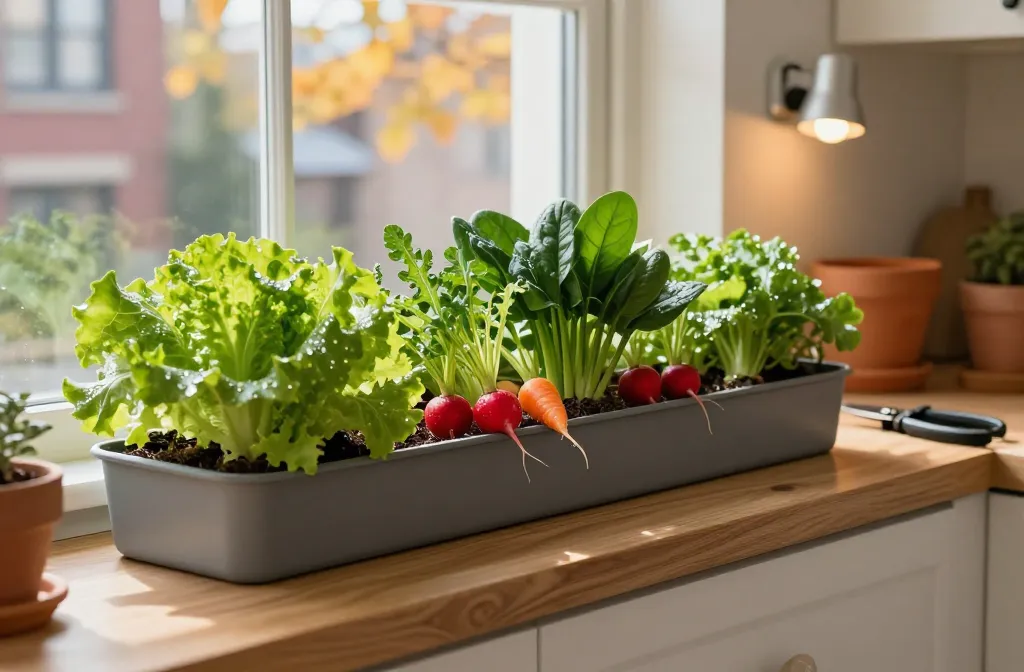 Fall Indoor Garden | 12 Vegetables to Grow on Your Windowsill Now