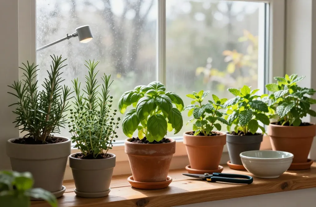 September Indoor Garden | 8 Herbs to Grow Through Winter That Thrive Indoors