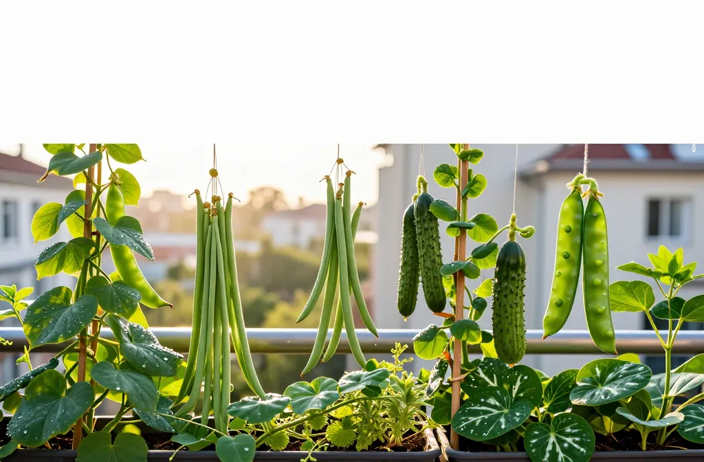 Sky-High Harvests May Vertical Garden | 12 Climbing Vegetables for Small Spaces