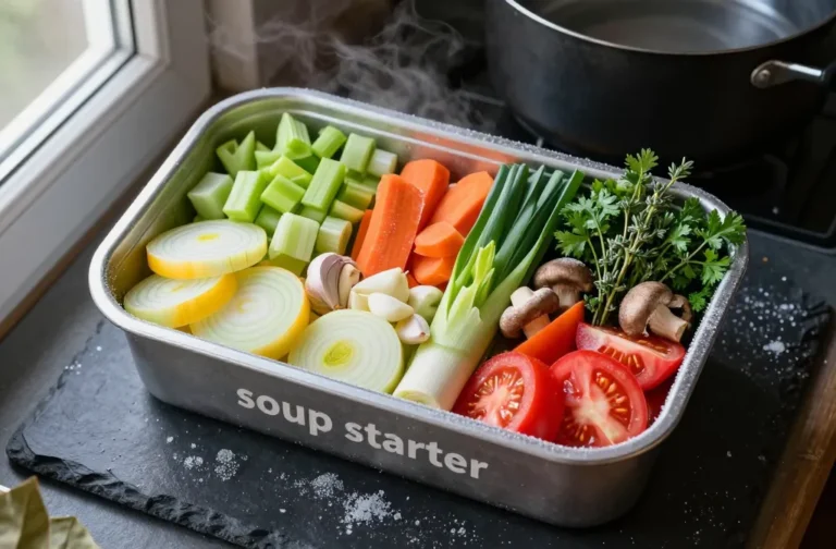 Viral Guide 10 Essential Vegetables for a "Soup Starter" Container