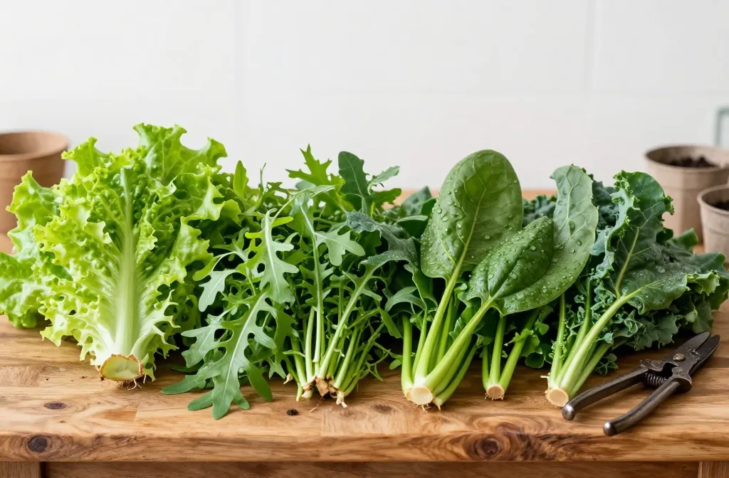 10 "Cut and Come Again" Greens for Continuous Harvest Now