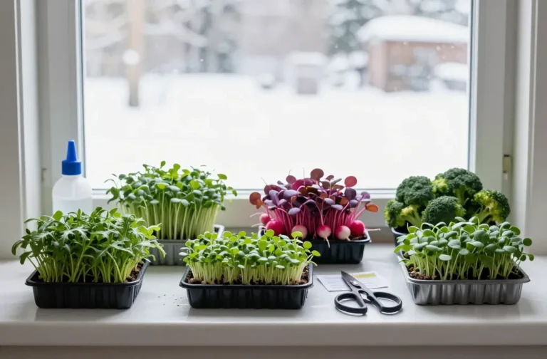 15 Microgreens to Grow in January | Cold Climate Indoor Harvest Guide