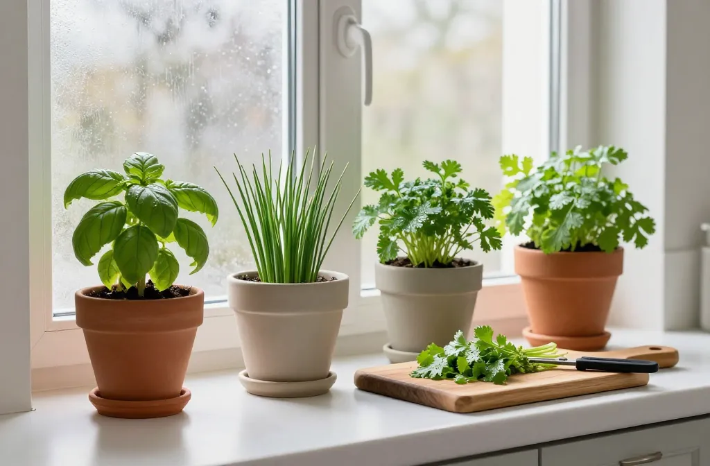 January Indoor Herb Garden | 8 Herbs to Start on Your Windowsill Now Guide
