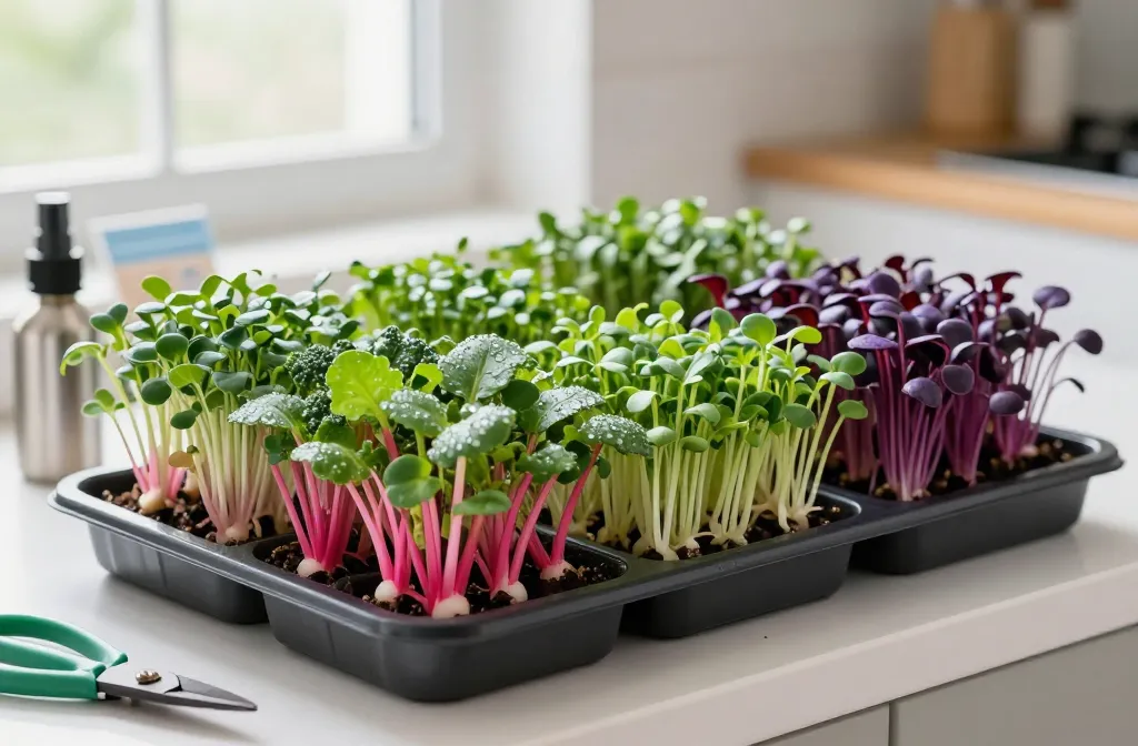 Turbocharge Indoor Microgreen Garden | 20 Fast Harvests in 7-14 Days