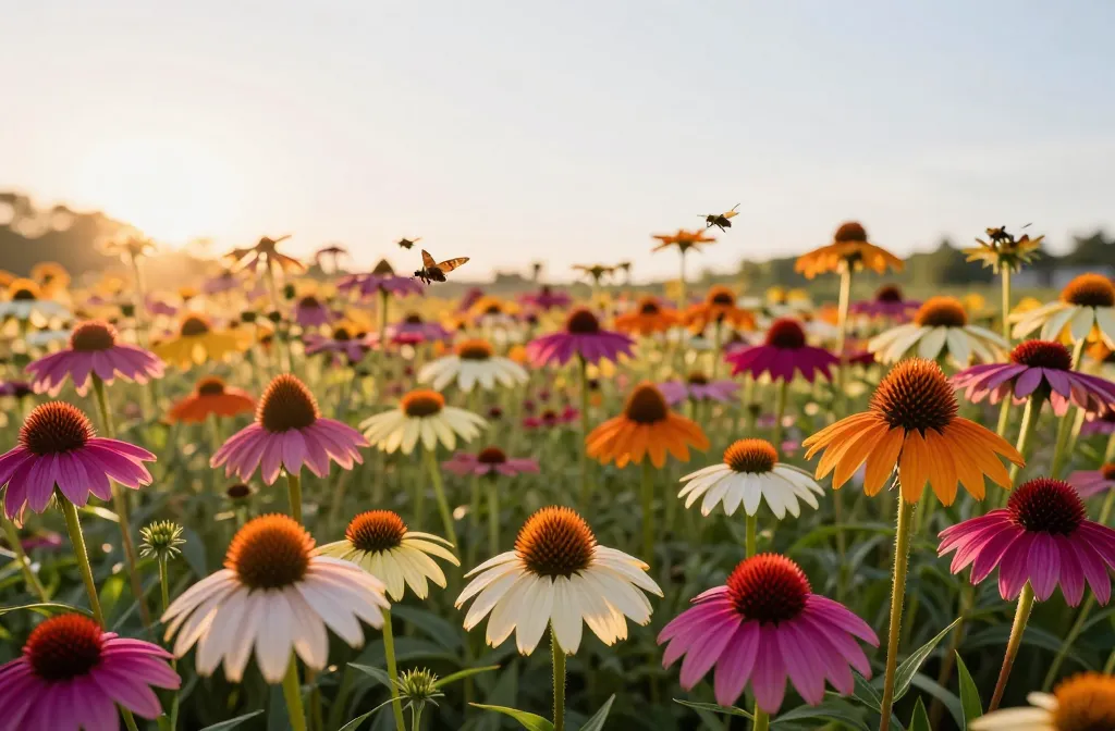 Vibrant 10 Summer Echinacea Cones for Long-Lasting Blooms
