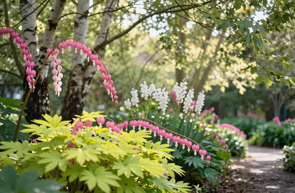 Viral Garden Glow: 12 Late Spring Dicentra Chains Linking Seasons
