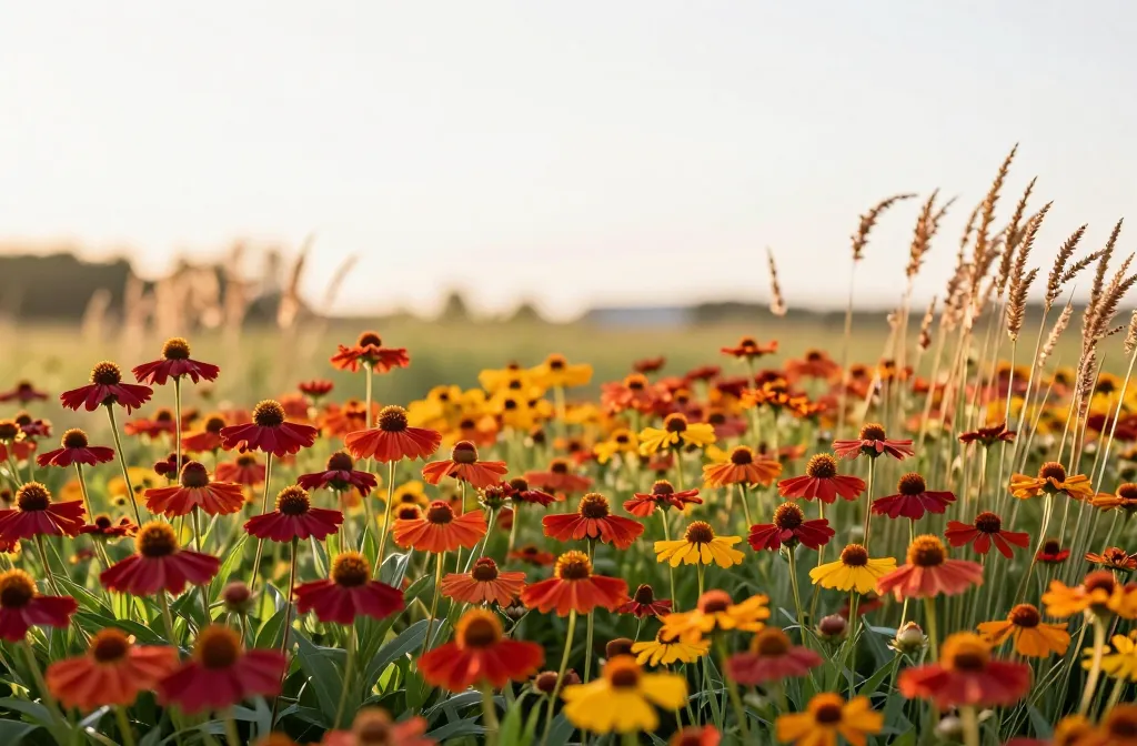 Ignite Your Garden 10 Helenium Torches for Warm Late Spring Glow