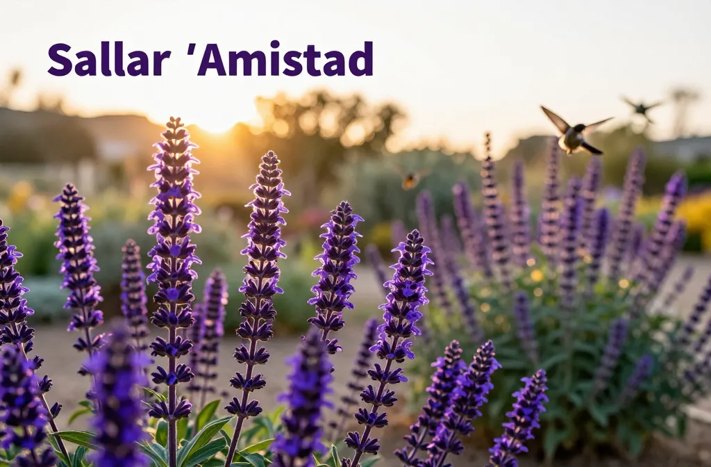 Scorch-Proof Color 12 Salvia Spikes That Thrive in Rising Heat