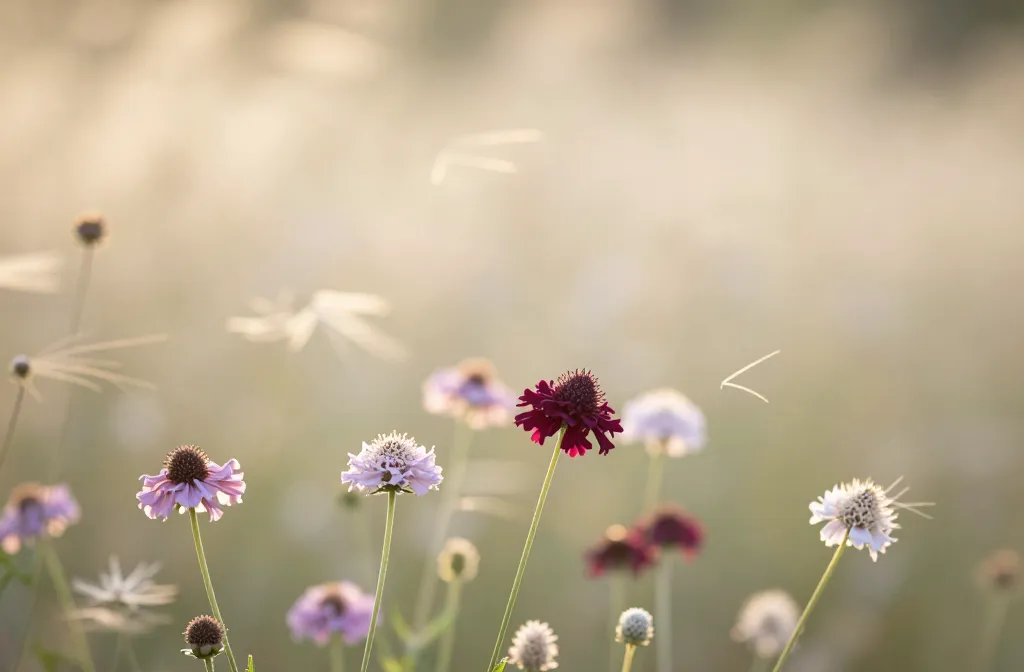Bloom Magic 10 Scabiosa Balls for Late Spring Texture Shifts