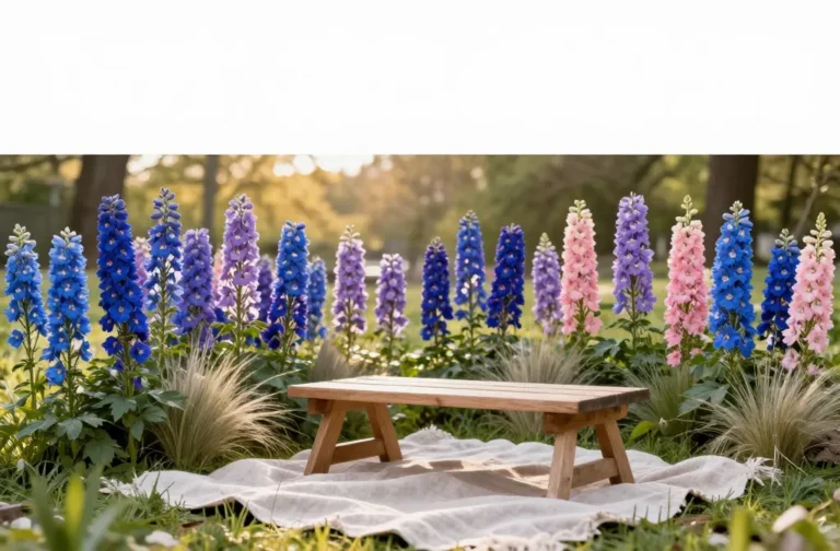 Stunning 10 Late Spring Delphinium Towers for Picnic Backdrops